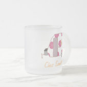 Personalisierte Retro Caravan Art Tasse (VorderseiteRechts)