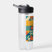 Personalisierte Retro geometrische Farbe Trinkflasche (Rechts)