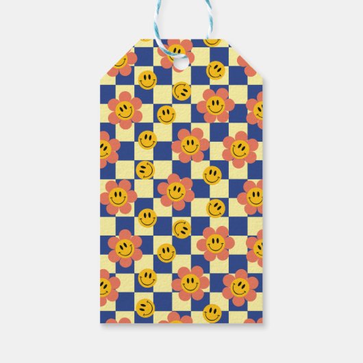 Personalisierte Retro Geschenkanhänger (Rückseite)