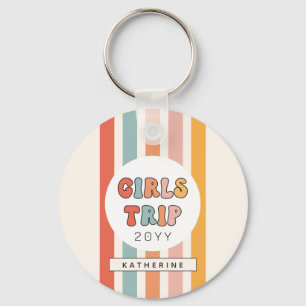 Personalisierte Retro Girls Tour Niedlich Giro del Schlüsselanhänger