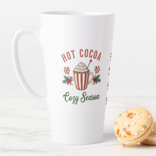 Personalisierte Retro-Heißkakao-Hülle Saison Milchtasse