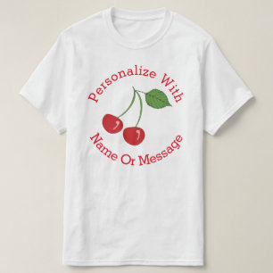 PERSONALISIERTE Retro-Kherries T-Shirt