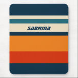 Personalisierte Retro Mousepad<br><div class="desc">Tragen Sie Ihren Namen oder Ihre Initialen in diese Accessoires ein, um Ihre Geräte und den Arbeitsbereich mit einer Touch Vintagen Charmes und Personalisierung zu bereichern. Zeichnend Inspiration aus der klassischen Epoche präsentiert unsere Kollektion eine sorgfältig gepflegte Farbpalette und hochwertige Materialien, um zu gewährleisten, dass Ihre Geräte nicht nur gut...</div>