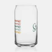 Personalisierte Retro-OT-Arbeitstherapie Dosenglas (Links)