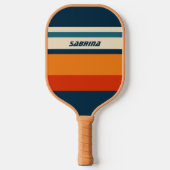 Personalisierte Retro Pickleball Schläger (Vorderseite)