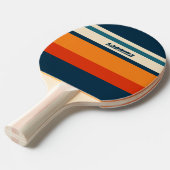 Personalisierte Retro Tischtennis Schläger (Vorderseite)