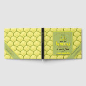 Personalisierte Retro-Typografie Gästebuch (Voll)