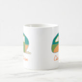 Personalisierte Retro-Wohnwagen-Besitzer-Tassen Kaffeetasse (Mittel)