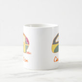 Personalisierte Retro-Wohnwagen-Besitzer-Tassen Kaffeetasse (Mittel)
