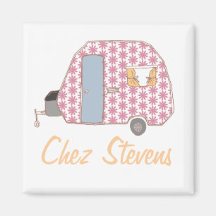 Personalisierte Retro-Wohnwagen-Design-Magnete Magnet