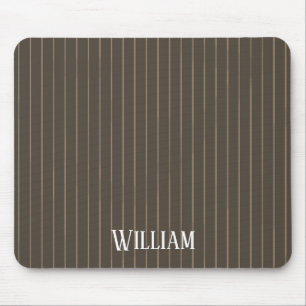 Personalisierte Retropinstreifen Mousepad