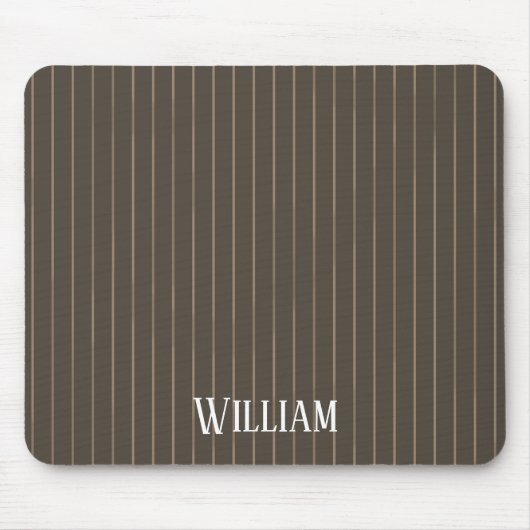 Personalisierte Retropinstreifen Mousepad (Vorne)