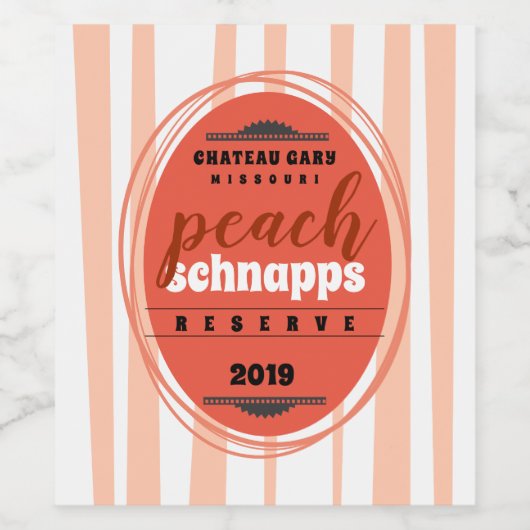 Personalisierte Retrostreifen mit hausgemachtem We Weinetikett (Einzelnes Label)