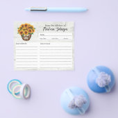 Personalisierte Rezept Card Rustikales Holz & Sonn Flyer (Einzeln)