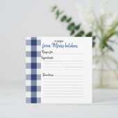 Personalisierte Rezeptionskarten (Stehend Vorderseite)