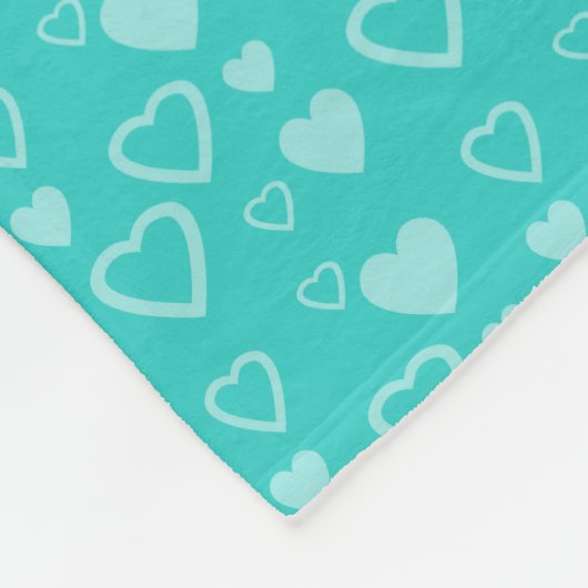 Personalisierte rhythmische fleecedecke (Ecke)