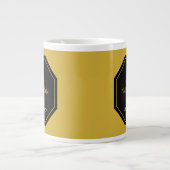 Personalisierte Riesenkaffee-Tasse für Wiedersehen Jumbo-Tasse (Vorderseite)