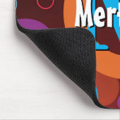 Personalisierte Rings Retro-Ringe Mousepad (Ecke)