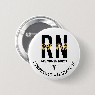 Personalisierte RN-Geschenke für Krankenschwestern Button