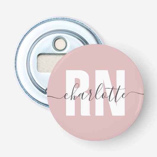 Personalisierte RN-Geschenke für Krankenschwestern Flaschenöffner (Vorderseite)