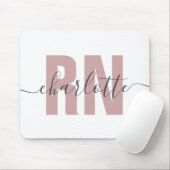 Personalisierte RN-Geschenke für Krankenschwestern Mousepad (Mit Mouse)