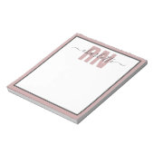 Personalisierte RN-Geschenke für Krankenschwestern Notizblock (Rotiert)