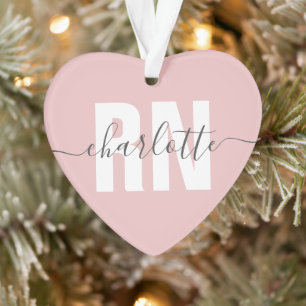 Personalisierte RN-Geschenke für Krankenschwestern Ornament