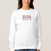 Personalisierte RN-Geschenke für Krankenschwestern Sweatshirt (Vorderseite)