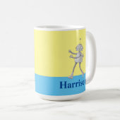 Personalisierte Robot-Tasse Kaffeetasse (VorderseiteRechts)