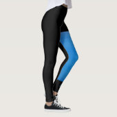 Personalisierte Rock Climber-Silhouette mit Name Leggings (Rechts)