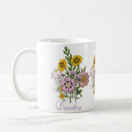 Personalisierte Rockrosen Kaffeetasse