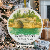 Personalisierte Rockschmuck, Michigan Keramik Ornament