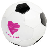 PERSONALISIERTE ROMANTISCHE LIEBE IST WIE EINE ROS FUßBALL (Dreiviertel)