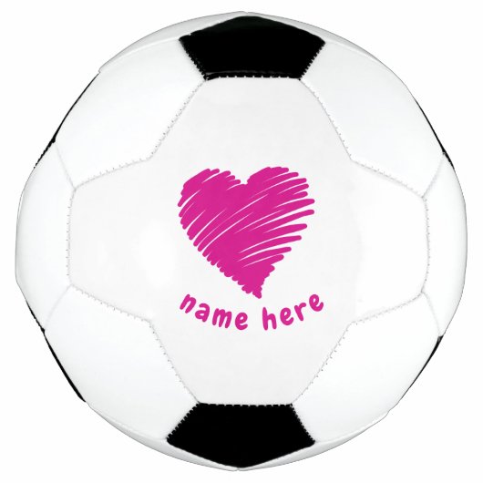 PERSONALISIERTE ROMANTISCHE LIEBE IST WIE EINE ROS FUßBALL (Vorderseite)