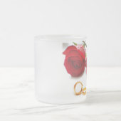 Personalisierte romantische Tasse (Mittel)