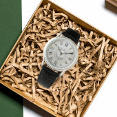 Personalisierte römische Uhr seiner und ihrer römi