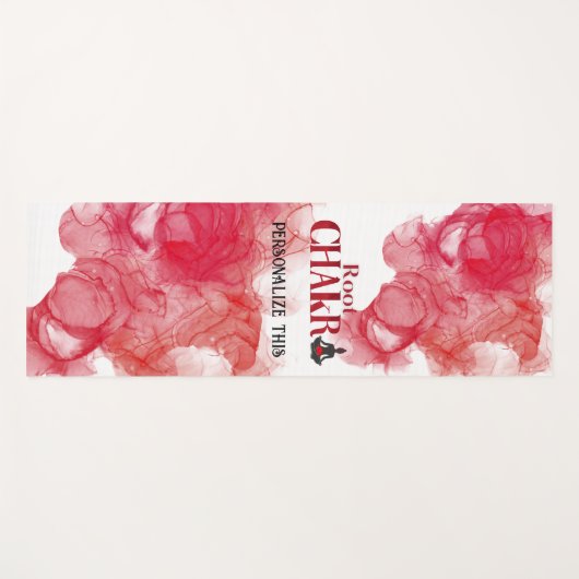 Personalisierte Root Chakra Meditation Reiki Yoga  Yogamatte (Vorderseite (Horizontal))