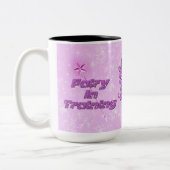 Personalisierte rosa Färbung in der Tasse (Links)