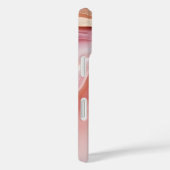 Personalisierte Rosa Gold Agate Marble Case-Mate iPhone Hülle (Rückseite / Rechts)