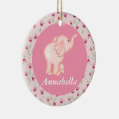 Personalisierte rosa keramikornament (Rechts)