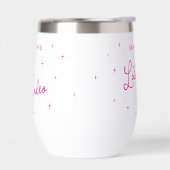 Personalisierte rosa Last Rodeo Junggesellinnenabs (Links)
