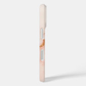 Personalisierte rosa Marmor Modernität Case-Mate iPhone Hülle (Rückseite / Rechts)
