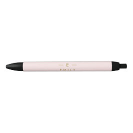 Personalisierte, rosa-minimalistische Moderne Kugelschreiber