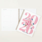 Personalisierte rosa Rose Planer (Anzeige)