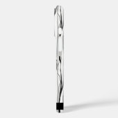 Personalisierte Rosa und Schwarz Case-Mate iPhone Hülle (Rückseite / Links)