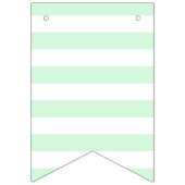 Personalisierte rosa und tadellose wimpelkette (Erste Fahne)