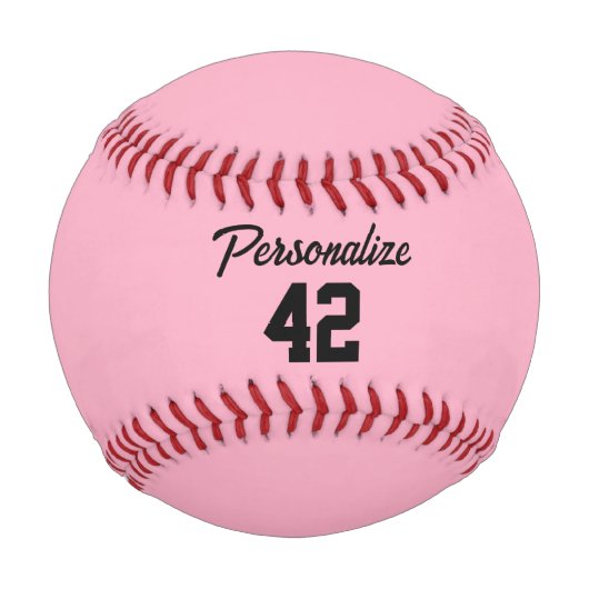 Personalisierte Rose Clair Baseball (Vorderseite)