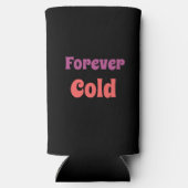 Personalisierte Rose für Goldenes Skript Selters Dosenkühler (Rückseite)