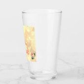 Personalisierte Rose Glas (Links)