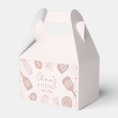 Personalisierte Rose Gold Glitzer Kochwerkzeuge Geschenkschachtel (Rückseite)